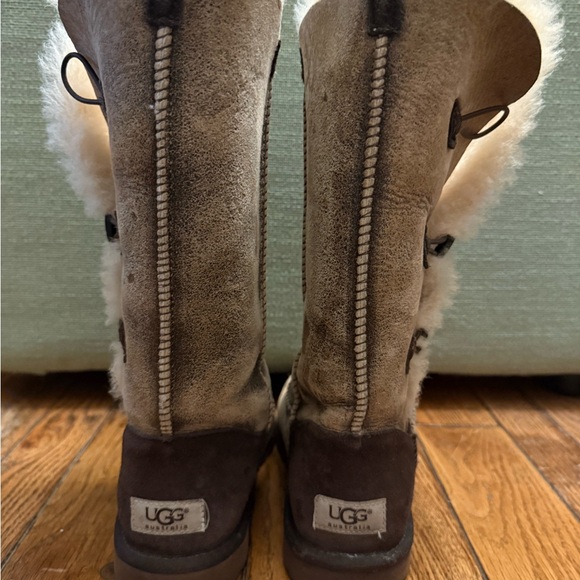 UGG Tan and Brown Winter Boots - Picture 5 of 7